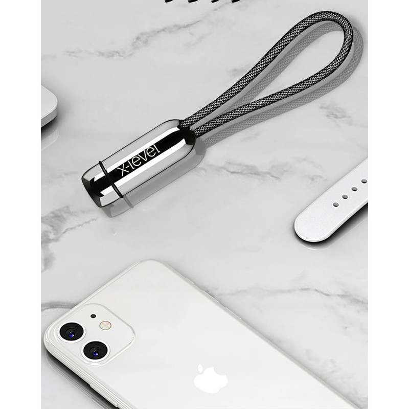 کابل تبدیل USB به لایتنینگ ایکس لول مدل PALM طول 0.18 متر