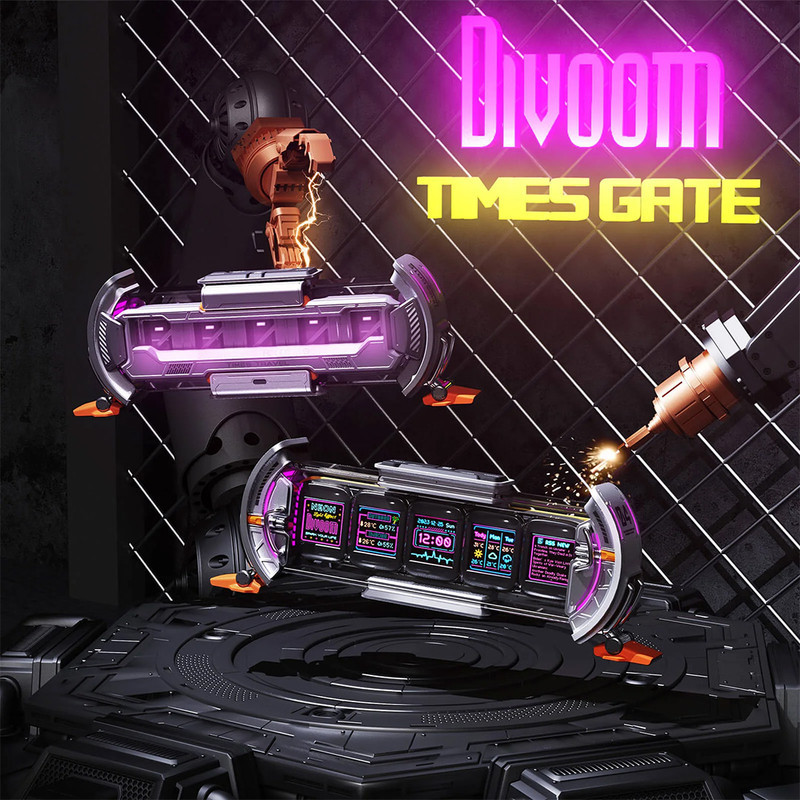 ساعت رومیزی دیووم مدل Times Gate