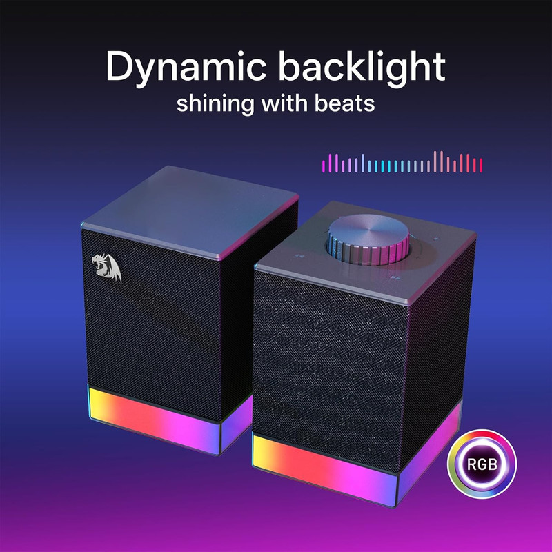 اسپیکر دسکتاپ ردراگون مدل GS517 RGB
