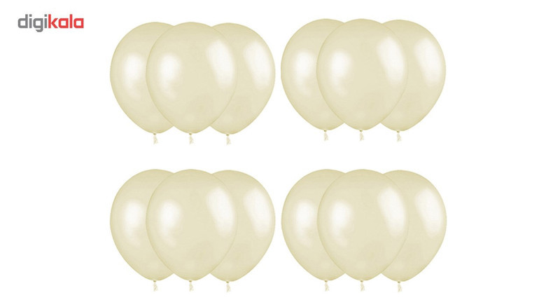بادکنک پارتی مدل Helium Quality بسته 12 عددی