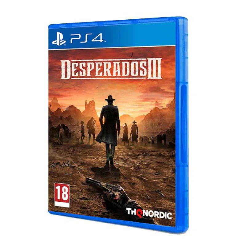 بازی Desperados III نسخه دیسک بلوری مخصوص PS4