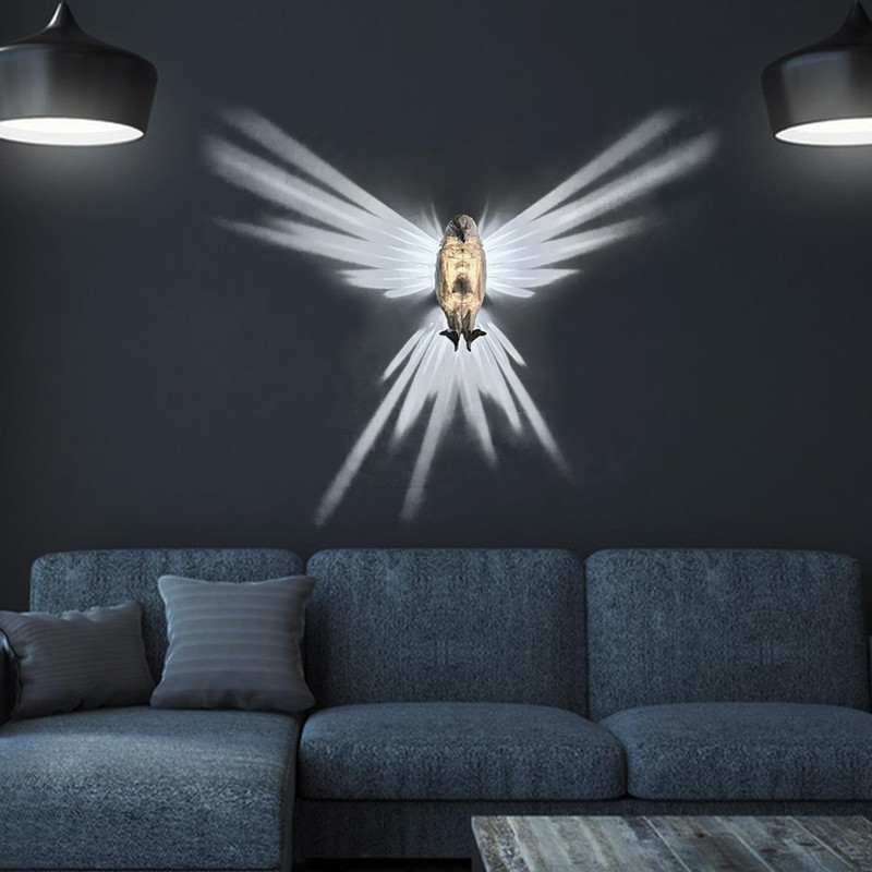 چراغ خواب مدل RGB طرح عقاب
