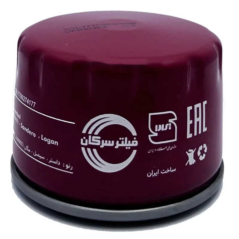 فیلتر روغن خودرو سرکان مدل SF 7798 مناسب برای رنو ال L90
