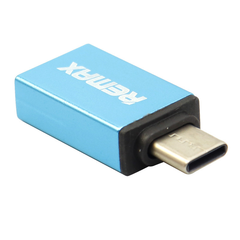 مبدل USB OTG به USB-C ریمکس مدل A2 بسته 2 عددی