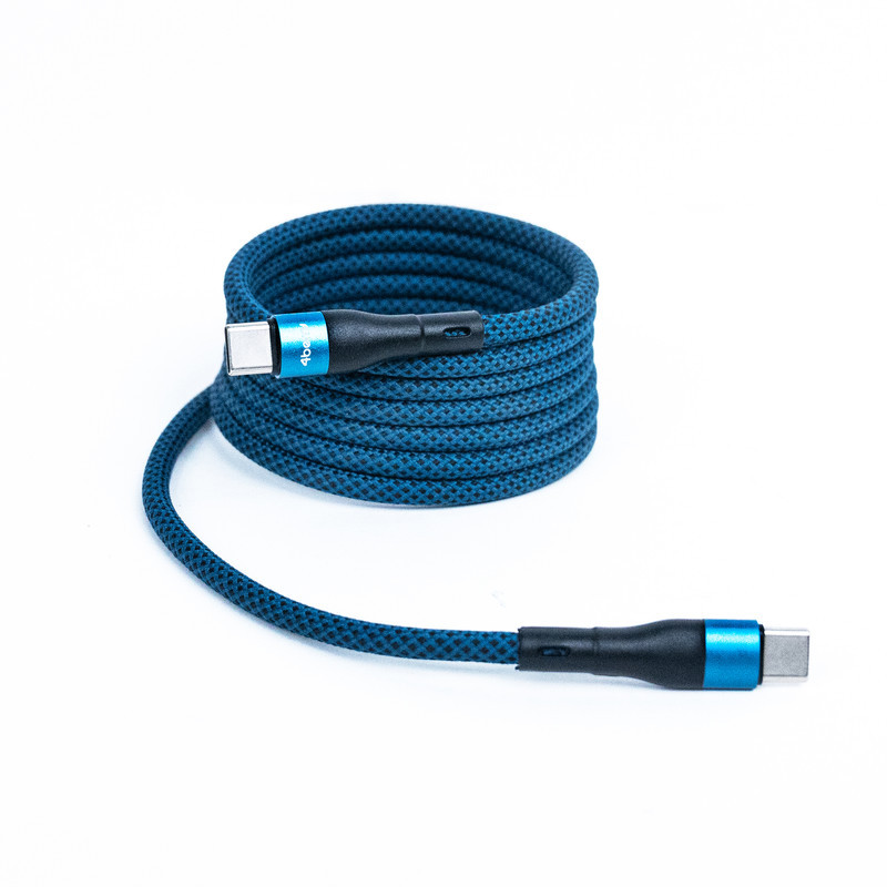 کابل USB-C فوربری مدل Magnetic KS-CC01-60W طول 1 متر