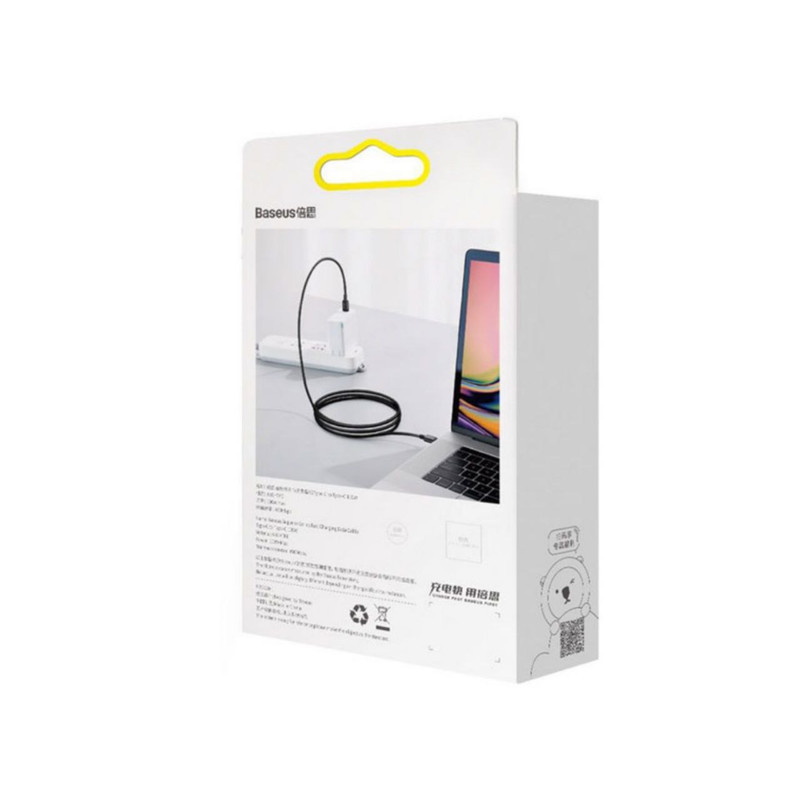 کابل تبدیل USB-C به USB-C باسئوس مدل CATYS-100W طول 1 متر
