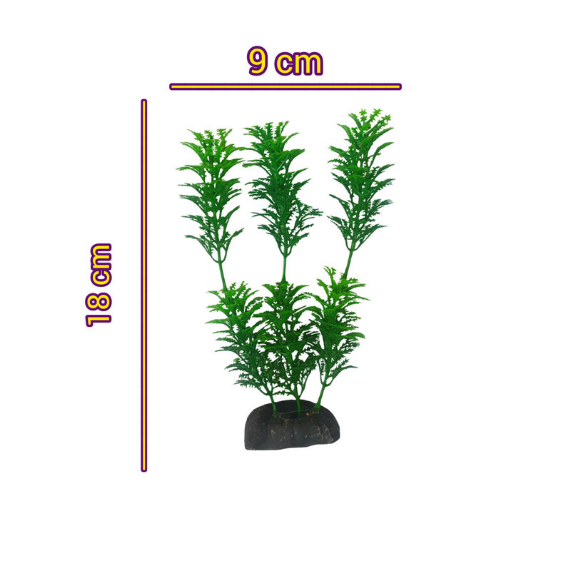 گیاه تزیینی آکواریوم مدل شیویدی s20