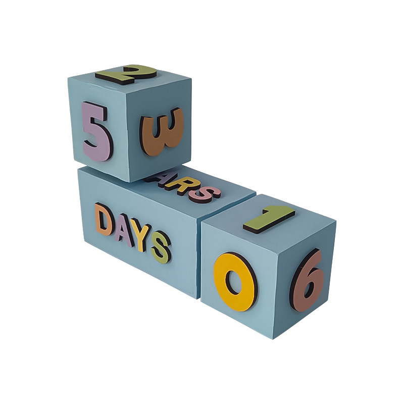 استند رومیزی کودک مدل مدل گاهشمار سن کد MKids35-FullColor-C