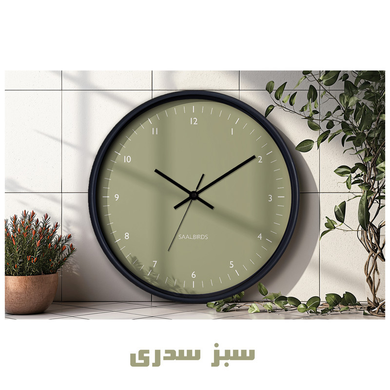 ساعت دیواری سال بردز طرح مینیمال مدل CW-569 