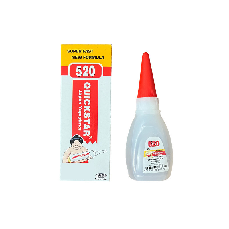 چسب قطره ای کوییک استار مدل 520 وزن 15 گرم