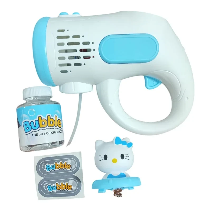 حباب ساز مدل تفنگی مخزن دار طرح کیتی کد KITI GUN 123