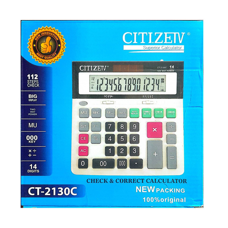 ماشین حساب سیتیزیو مدل CT-2130C