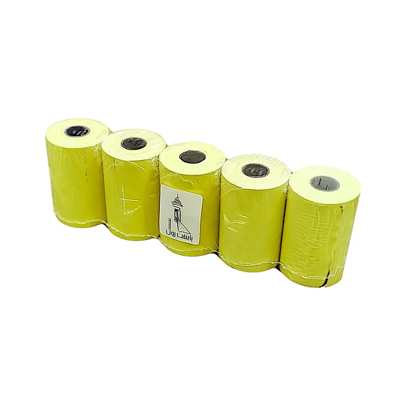 کاغذ پرینتر حرارتی پایتخت رول مدل Y80mm بسته 5 عددی