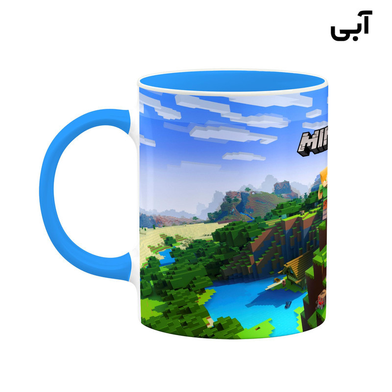 ماگ کاکتی طرح ماینکرافت minecraft مدل mgh41607