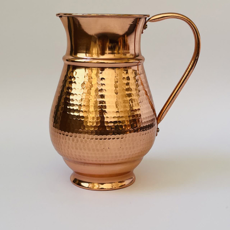 پارچ مسی مدل ترک دسته دار کد ZH427.1