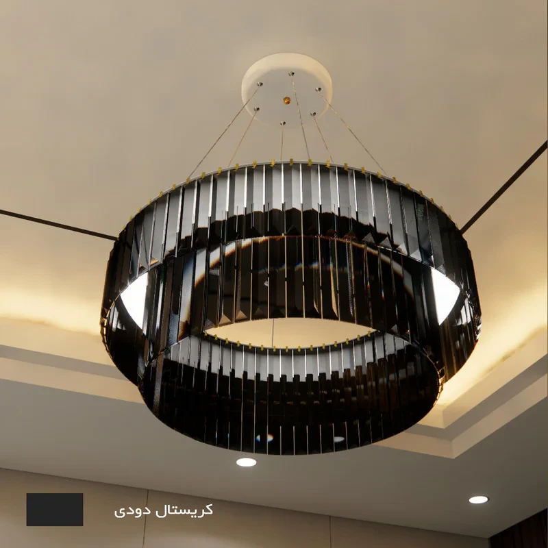 لوستر نورکیا مدل تک حلقه کاردی کد 1R-55K