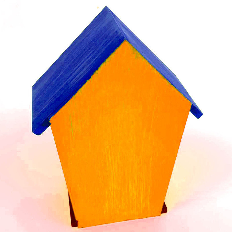 لانه پرنده مدل کلبه چوبی کد MEDIUM14