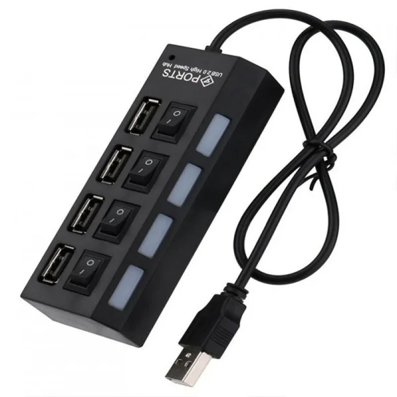 هاب 4 پورت USB 2.0 مدل HI-SPEED