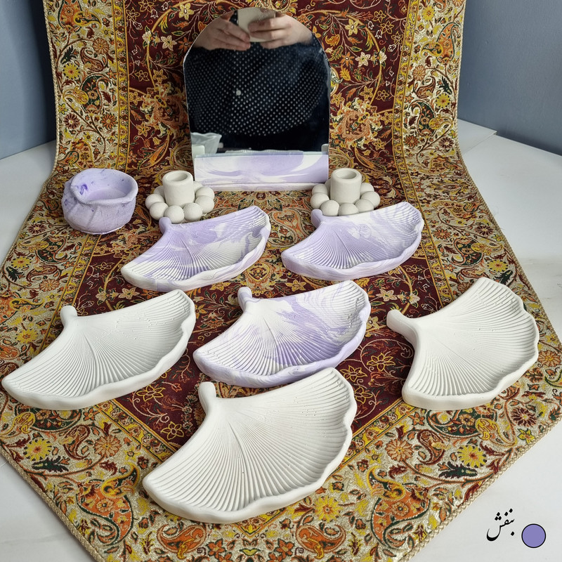مجموعه ظروف هفت سین 10 پارچه مدل راسپینا