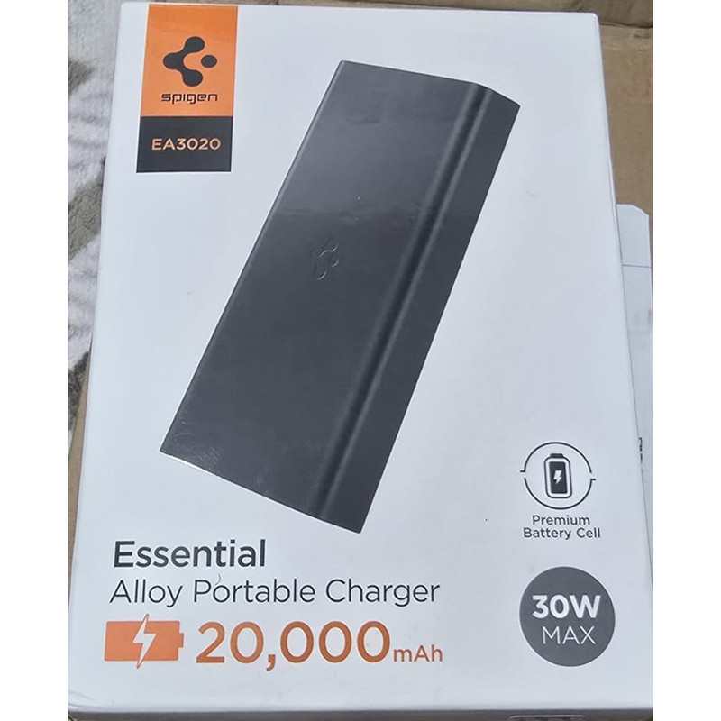 پاوربانک اسپیگن مدل EA3020 ظرفیت 20000 میلی‌آمپر ساعت