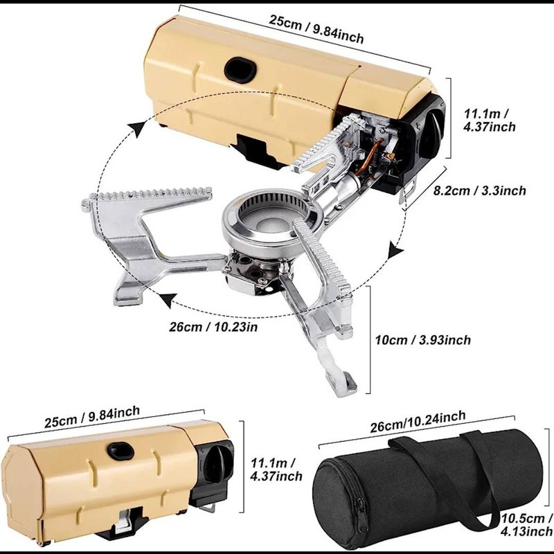 اجاق سفری مدل تاشو کد Aj2600W
