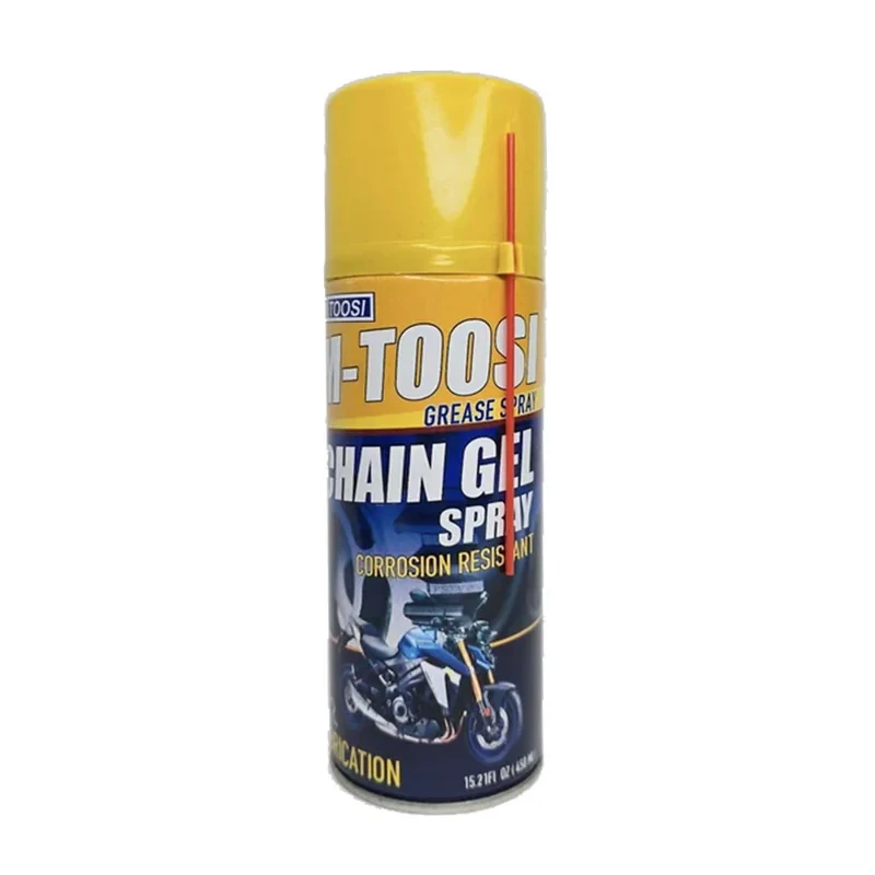 ژل اسپری زنجیر مدل M-TOOSI  حجم 450 میلی لیتر
