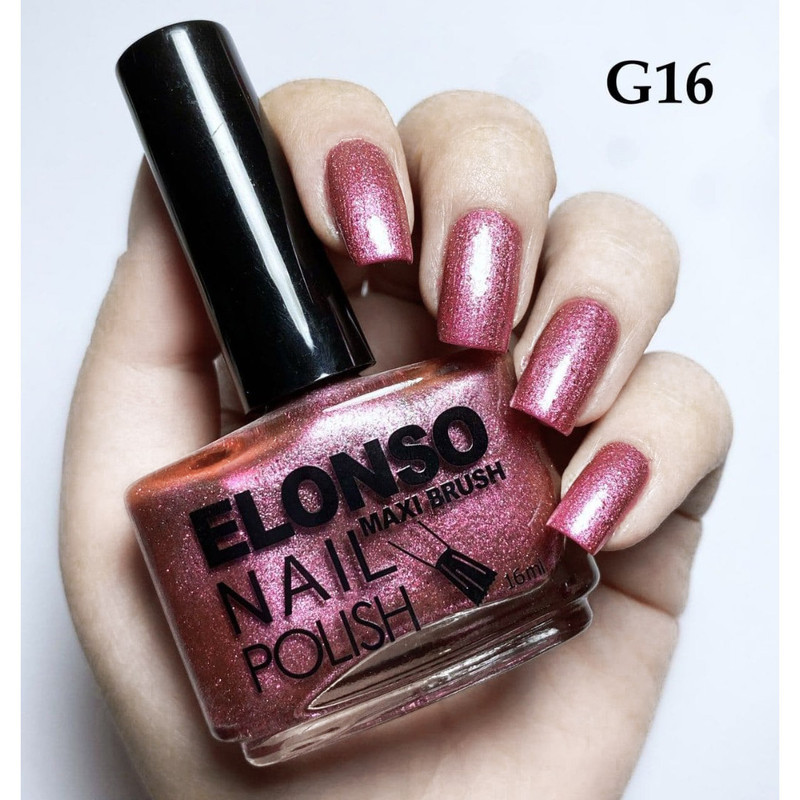 لاک ناخن الونسو شماره G16