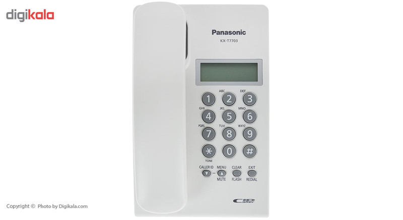 تلفن با سیم پاناسونیک مدل KX-T7703X