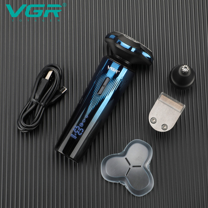 ماشین اصلاح موی سر و صورت شارژی وی جی ار مدل V-303