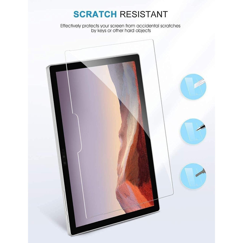 محافظ صفحه نمایش شیشه ای بادیگارد مدل TabG مناسب برای تبلت مایکروسافت Surface Pro 45677 Plus
