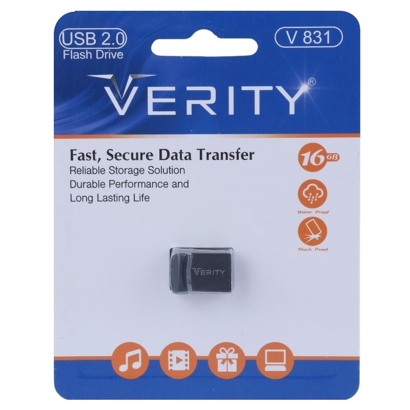 فلش مموری وریتی مدل V 831 ظرفیت 16 گیگابایت با رابط USB2