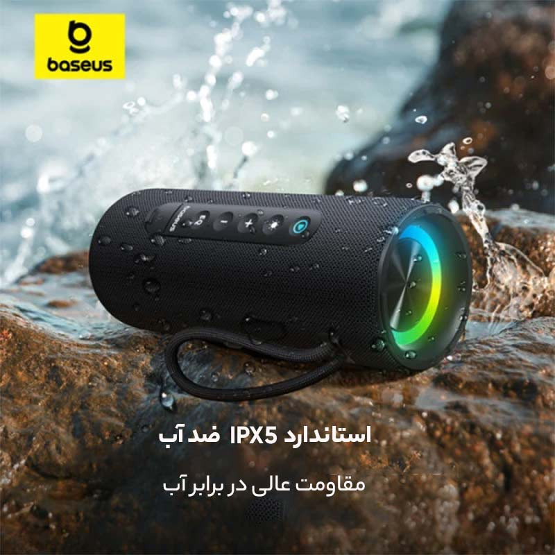 اسپیکر بلوتوثی قابل حمل بیسوس مدل AeQur VO20