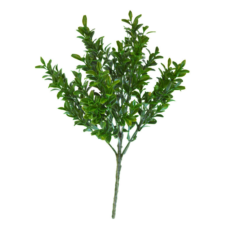 گل مصنوعی مدل بوته اناری با جنس پلاستیک، ابعاد 15×15×35 سانتی‌متر، وزن 50 گرم