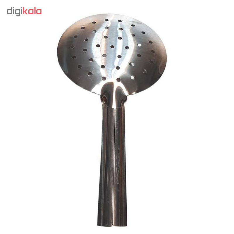 کفگیر استیل یک نفره بزرگ جار