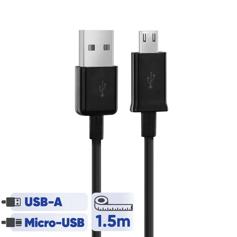 کابل تبدیل USB به microUSB مدل ECB-DU4EBE طول 1.5 متر