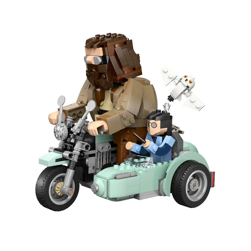 لگو 617 تکه سری هری پاتر مدل Hagrid &amp; Harry s Motorcycle Ride کد 76443