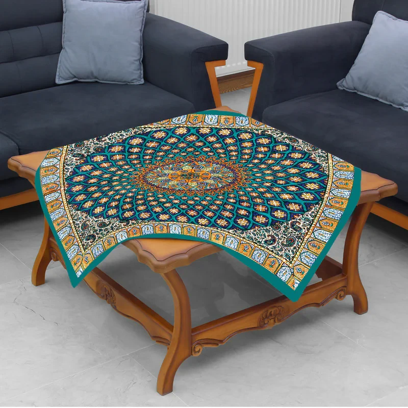 رومیزی طرح ترمه سنتی کد 9931.1