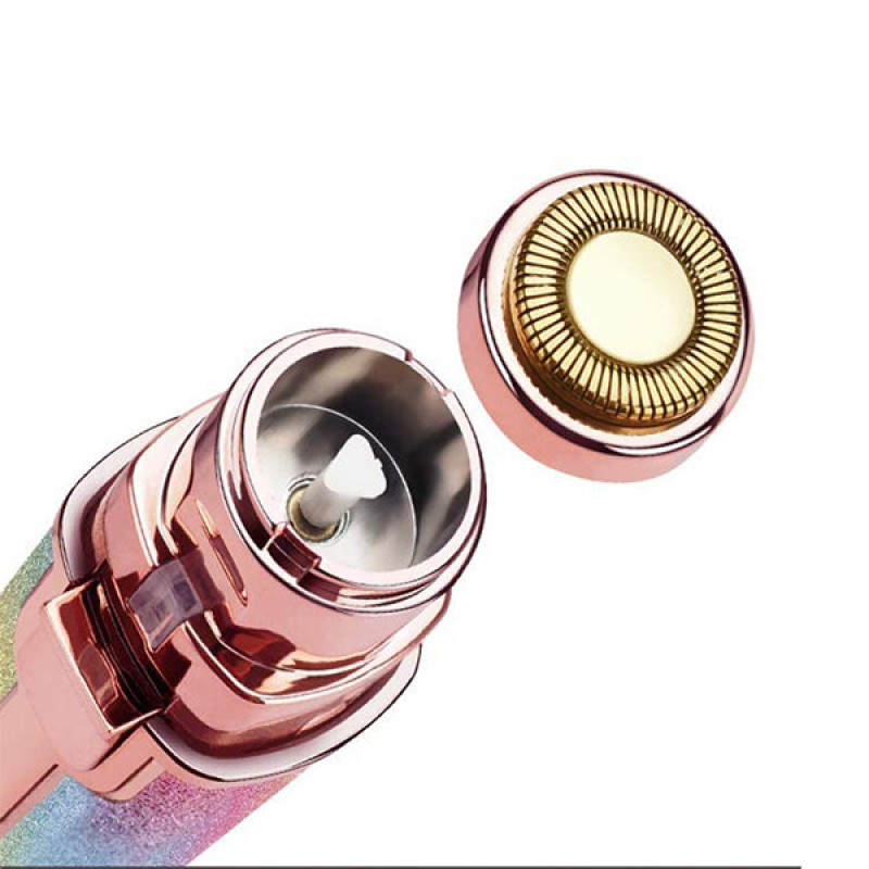 مو زن گوش و بینی بلاولیس مدل DRY CELL طرح رنگین کمان