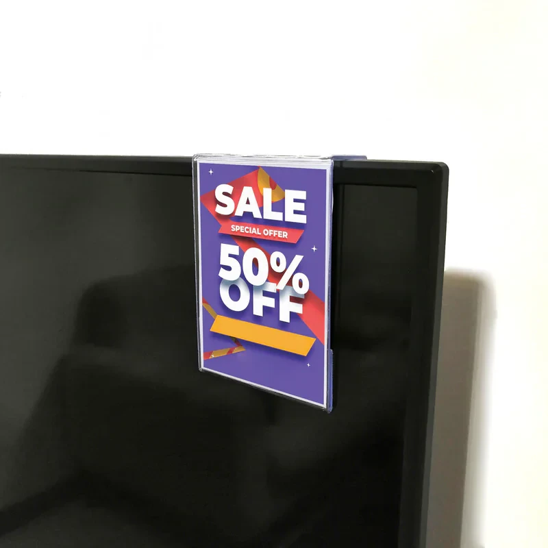 استند قیمت فروشگاهی مدل A6 TV بسته شش عددی