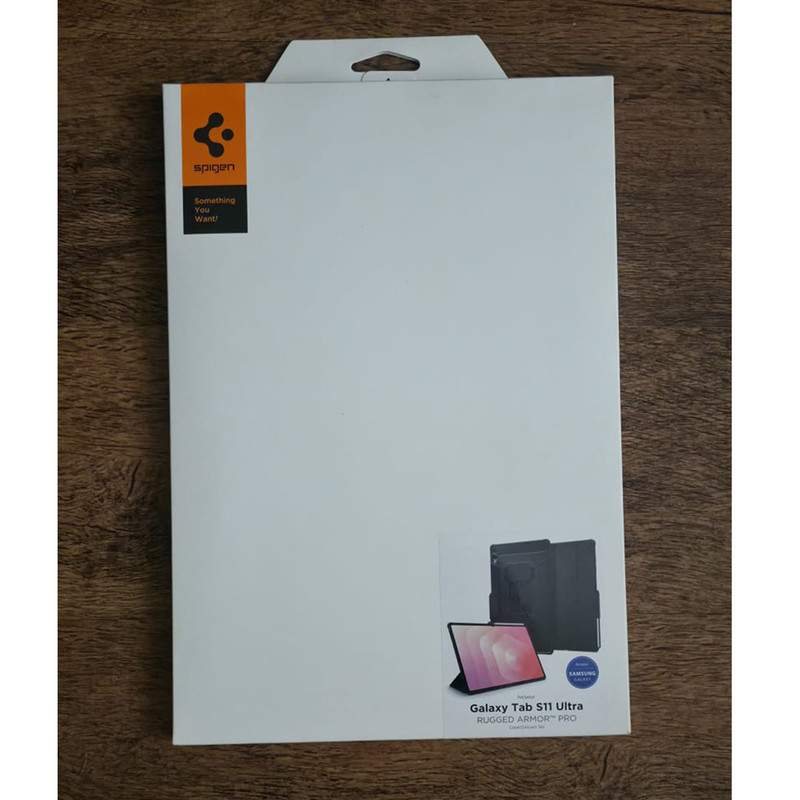 کیف کلاسوری اسپیگن مدل Rugged Armor Pro مناسب برای تبلت سامسونگ Galaxy Tab S11 Ultra -14.6 inch