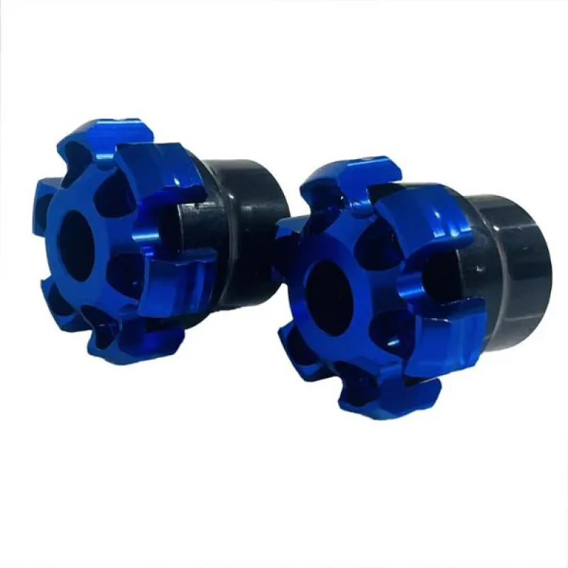 پروتکشن چرخ جلو موتور سیکلت وارون مدل ستاره ای کد B-9-BLU بسته 2 عددی