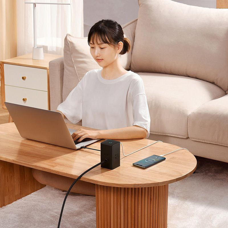 شارژر رومیزی باسئوس مدل PSLR000001 به همراه کابل USB-C