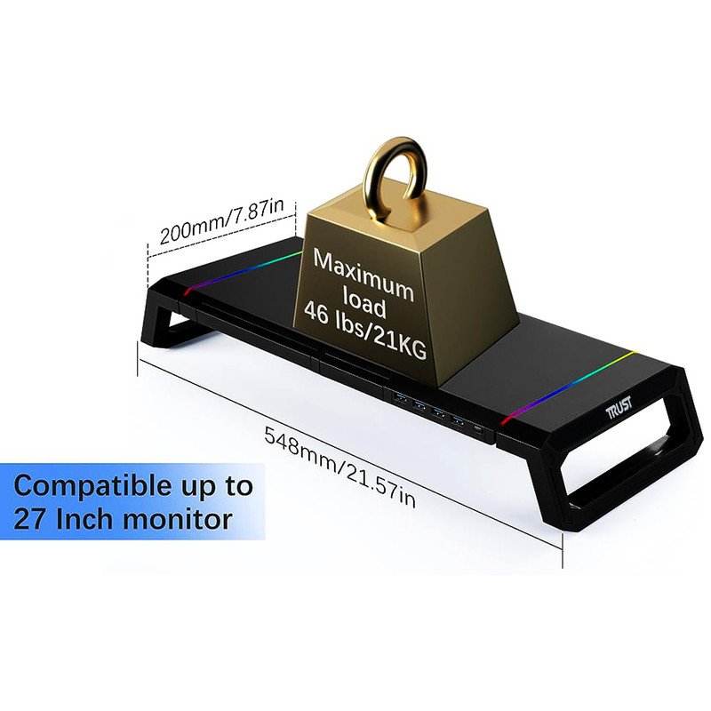 پایه نگهدارنده مانیتور تراست مدل TDESK