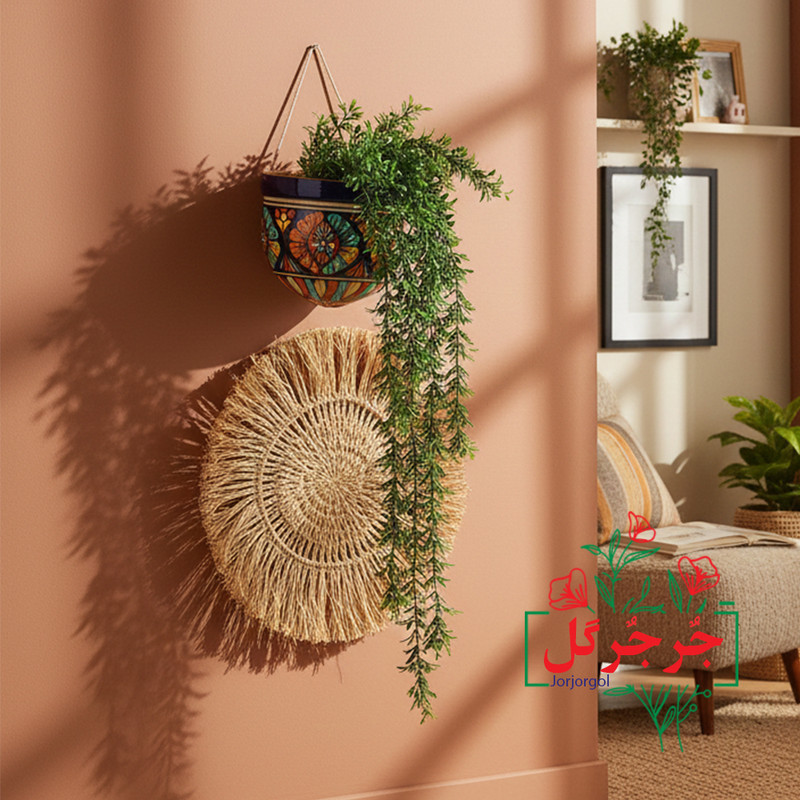 گل مصنوعی جُرجُرگل مدل آویز اناری