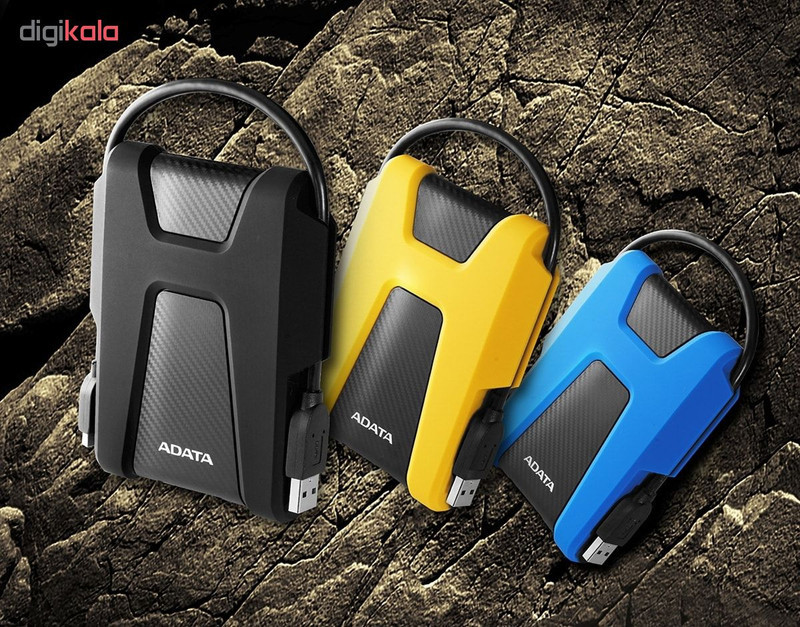 هارد اکسترنال ای دیتا مدل HD680 ظرفیت 1 ترابایت با استاندارد ارتباطی USB 3.2 Gen1