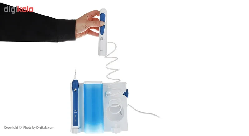 مسواک برقی اورال-بی مدل Oxyjet OC20.535.3X بسته 2 عددی
