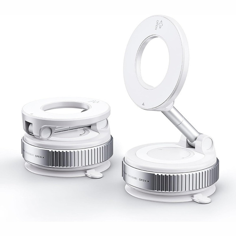 پایه نگهدارنده گوشی موبایل مدل  X68 Vacuum Suction Magnetic Bracket