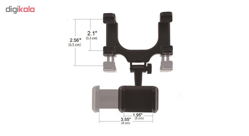 پایه نگهدارنده گوشی موبایل مدل car rearview mirror mount holder
