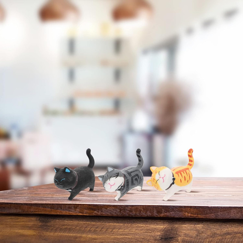 فیگور مدل گربه طرح Cute Cats مجموعه 9 عددی