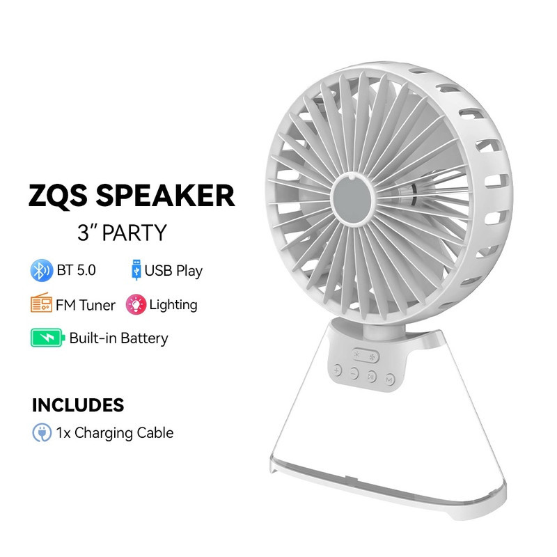 اسپیکر بلوتوثی قابل حمل سینگ ای مدل zqs F801